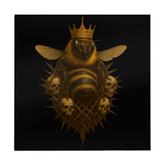 Queen Bee - Gothic Insect Ruler Mahjong Mats