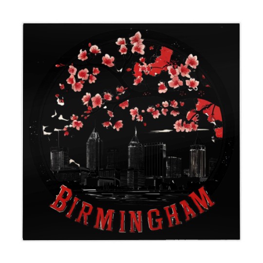 Birmingham City Albm skyline USA Mahjong Mats