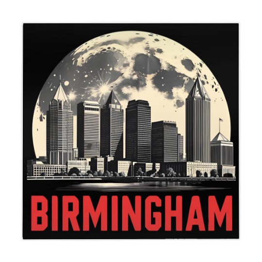 Birmingham City Albm Skyline Full Moon Mahjong Mats