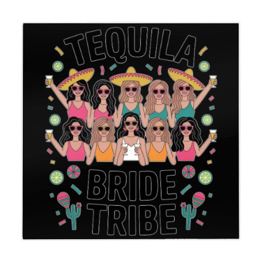 Tequila Bride Tribe - Bachelorette party Mahjong Mats