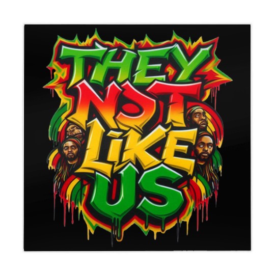 They Not Like Us Black History Month Mahjong Mats