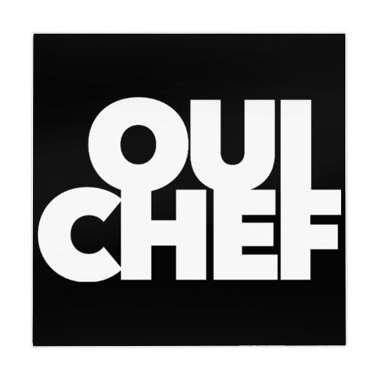 funny Oui Chef restaurant boss staff sous employee Mahjong Mats