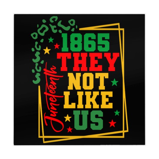 Black History Juneteenth 1865 They Not Like Us Mahjong Mats