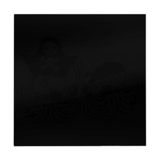 Two octopus pirate sailing crew captain privateer Mahjong Mats