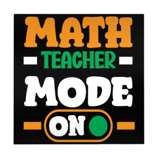 Math Teacher Mode On Enthusiast Design Mahjong Mats