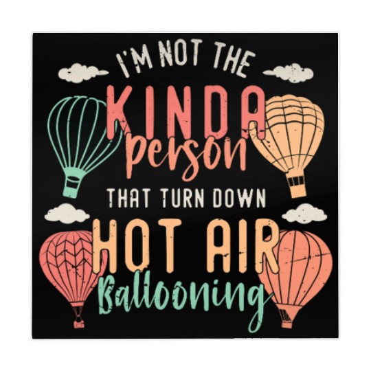 Hot Air Ballooning I'm Not The Kinda Balloonist Mahjong Mats
