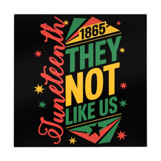 Juneteenth They Not Like Us Mahjong Mats