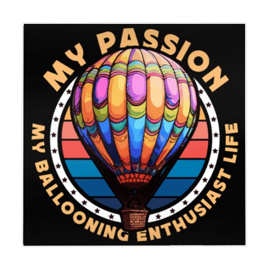 Ballooning Enthusiast My Passion My Balloon Pilot Mahjong Mats