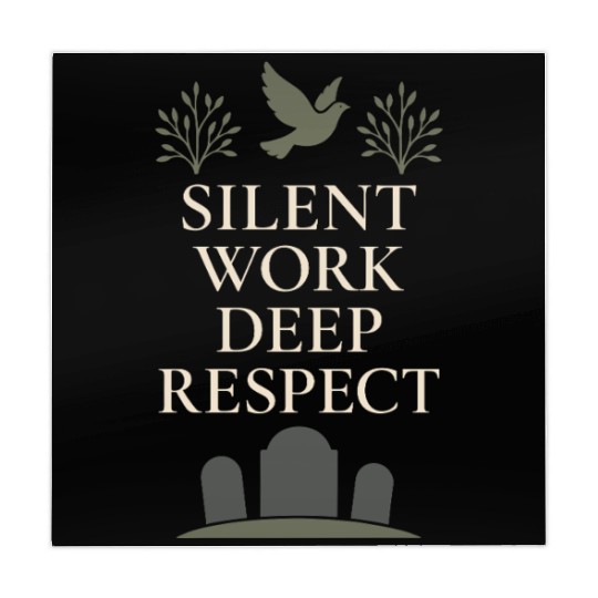 Cemetery Worker Groundskeeper Graveyard Memorial Mahjong Mats