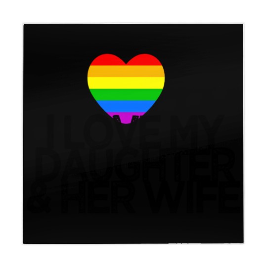 I love my daughter & her wife LGBTQ ally parent Mahjong Mats