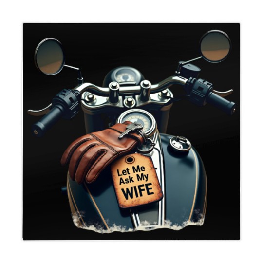 Born to Ride, But Let Me Ask My Wife First Mahjong Mats