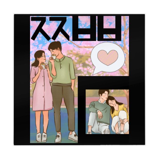 “Japanese Coffee Date Under Sakura Trees” Mahjong Mats