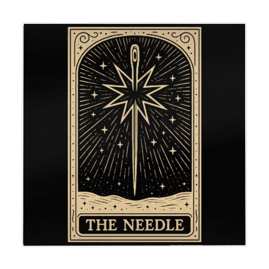 The Needle – Stitch Witch Tarot Card Mahjong Mats