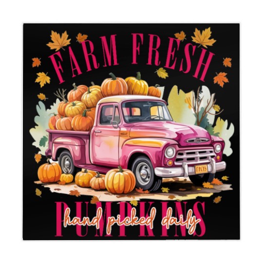 Unique Farm Fresh Pumpkins Hand Picked Daily Mahjong Mats