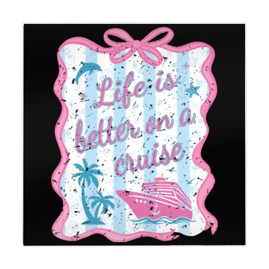 Coquette Cruise Life Summer Girly Cruise Mahjong Mats