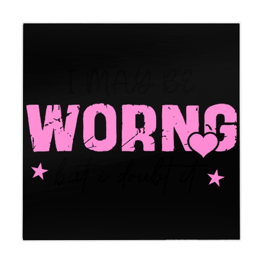 I May Be Wrong Snarky Mahjong Mats