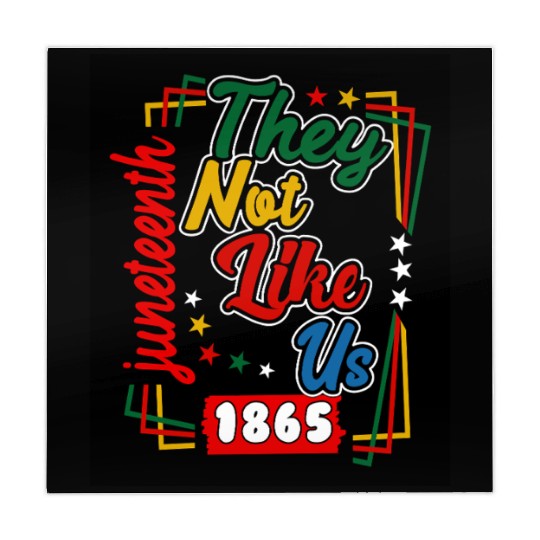 Juneteenth They Not Like Us 1865 Mahjong Mats