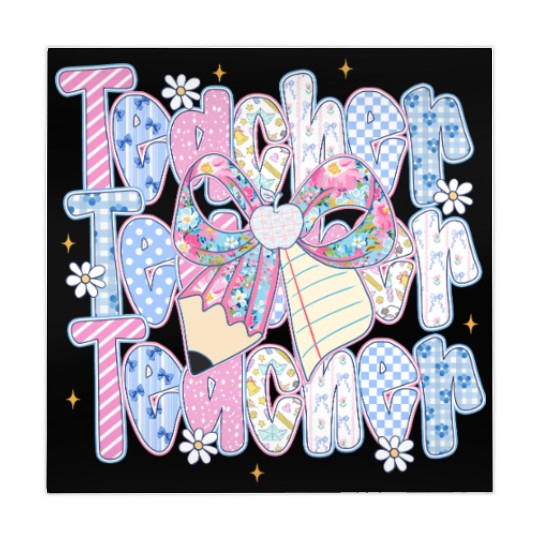 Preppy Teacher Coquette Mahjong Mats