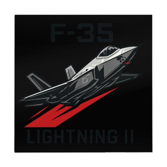 F-35 Lightning II Stealth Fighter Jet Art Mahjong Mats