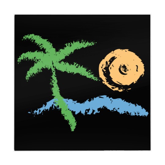 Summer and sea , summer vibes , sun , sand and sea Mahjong Mats