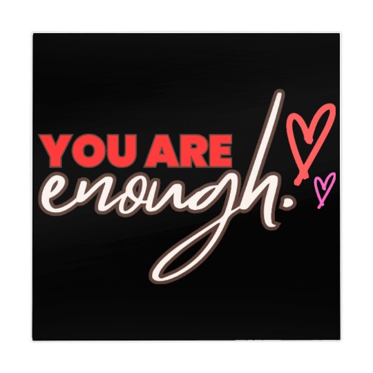 you are enough transparent Mahjong Mats