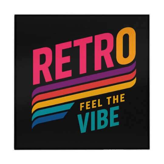 Retro Feel The Vibe – 80s Vintage Style Mahjong Mats