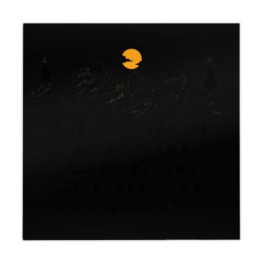 The journey of a thousand miles Mahjong Mats