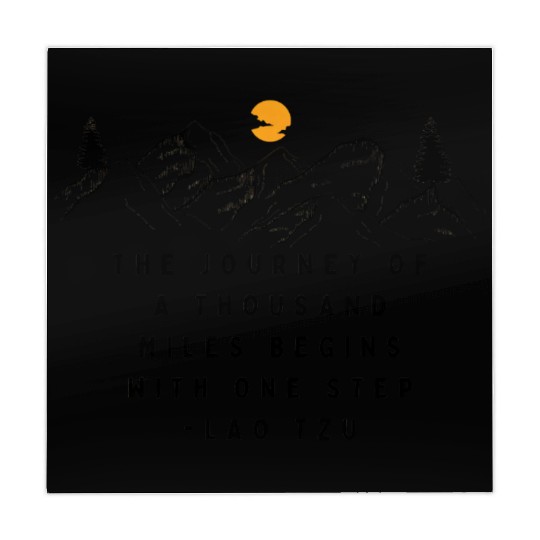 The journey of a thousand miles Mahjong Mats