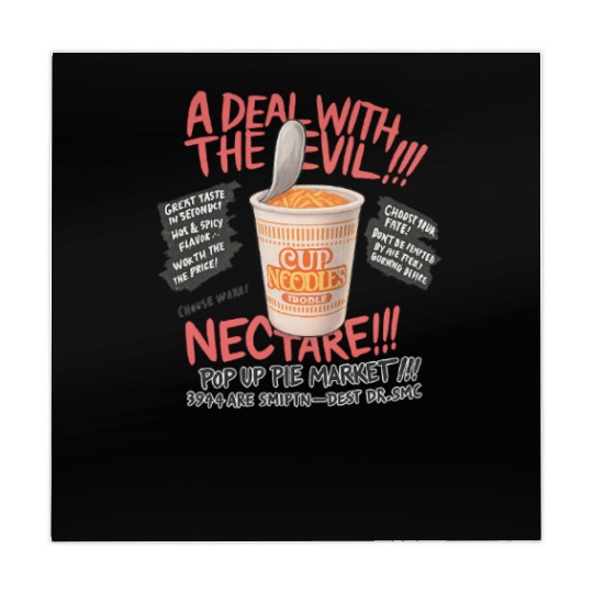 A Deal with Noodle – Cup Noodle Street Art Design Mahjong Mats