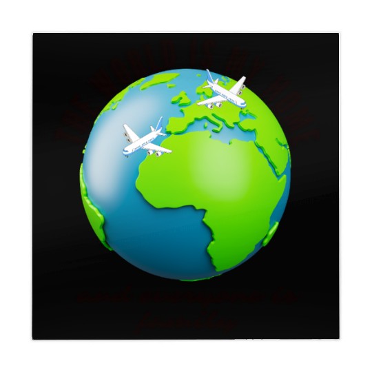 Global Flight Family Mahjong Mats Design