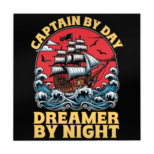 Sailing Captain By Day Dreamer By Night Fisherman Mahjong Mats