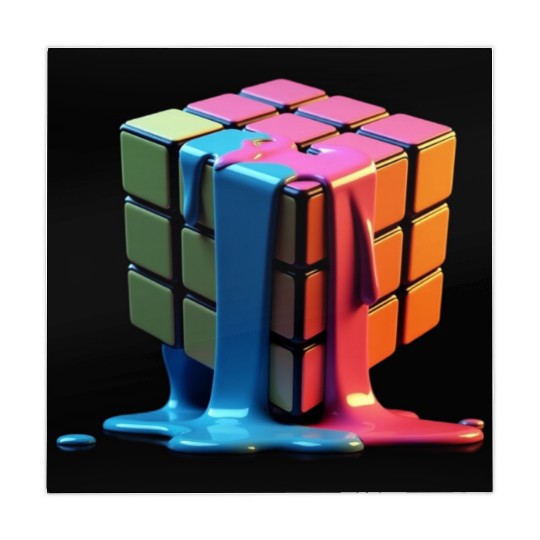 Rubiks Cube Mahjong Mats