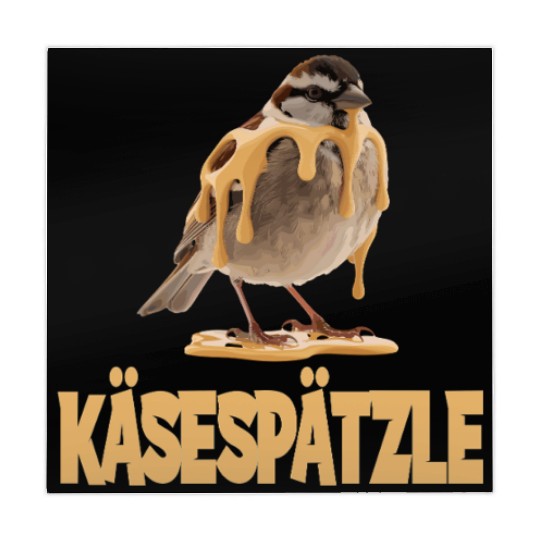 Käsespätzle Sparrow Delight With Cheesy Drizzle Mahjong Mats