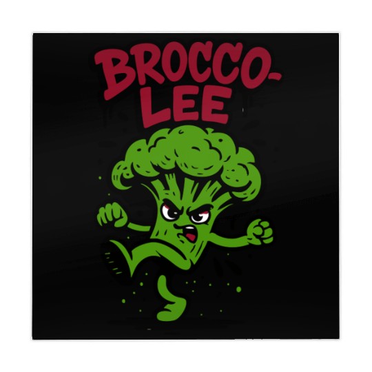 Brocco Lee – Funny Broccoli Karate Mahjong Mats