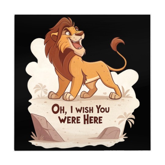 Lonely Lion Longing Mahjong Mats