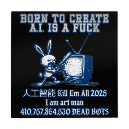 Born to create ai is a fuck em all 2025 I Mahjong Mats