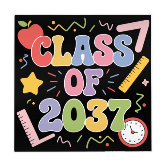 Class of 2037 Grow With Me, Funny back to school Mahjong Mats