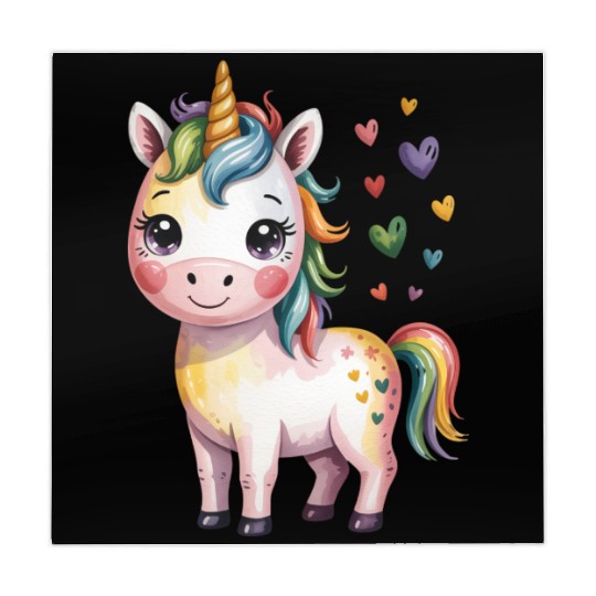 Believe in Magic – Cute Rainbow Unicorn Fantasy Mahjong Mats