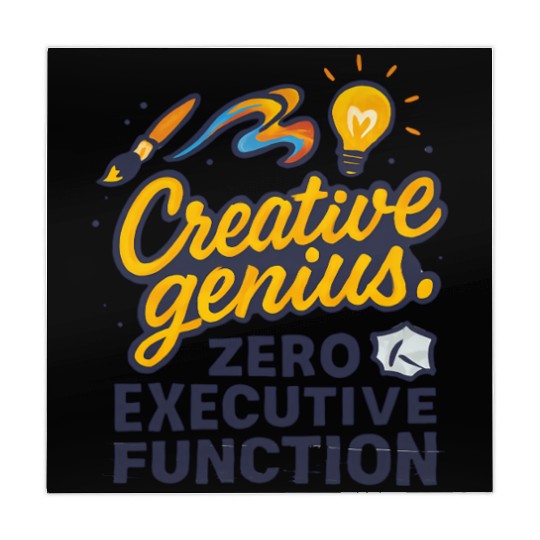 Creative Genius. Zero Executive Function. Mahjong Mats