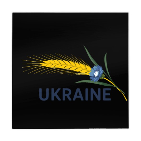 Ukraine Wheat Cornflower Agricultural Heritage Mahjong Mats