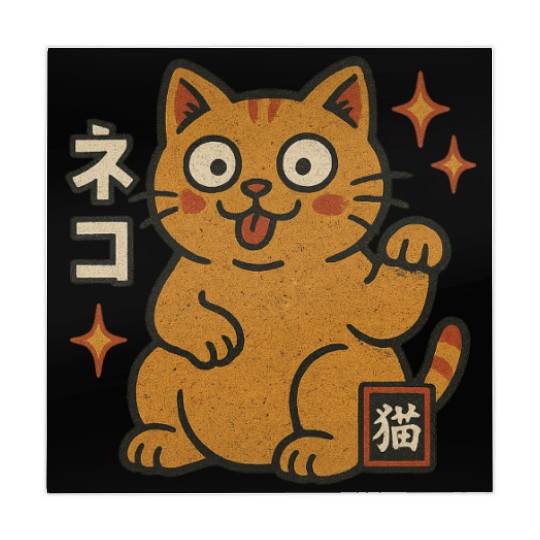 Lucky Cat Japanese Mahjong Mats