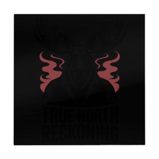 True North Reckoning Moose Biker Mahjong Mats