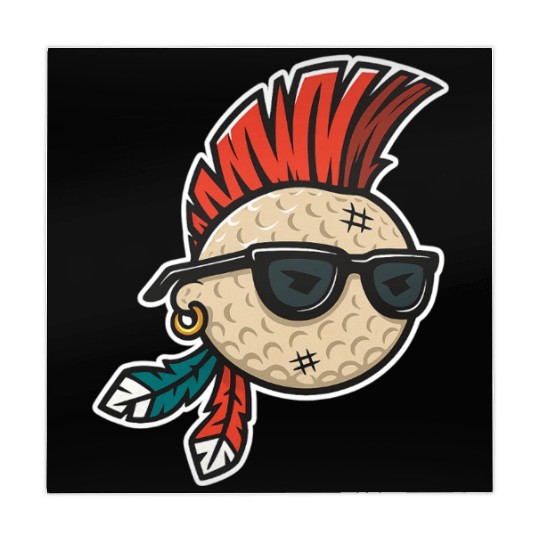 Punk Rock Golf Style Mahjong Mats