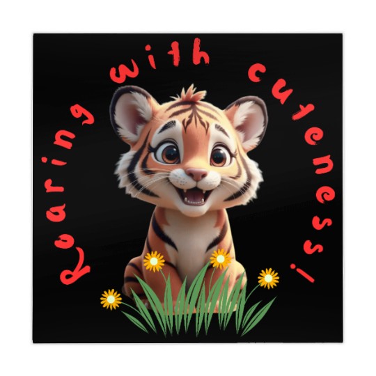 Cute Tiger Mahjong Mats