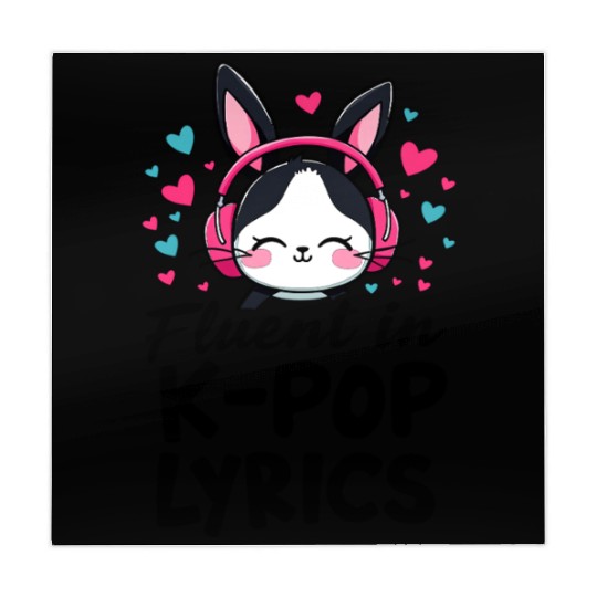 Fluent In K-Pop Cute Bunny Rabbit Mahjong Mats