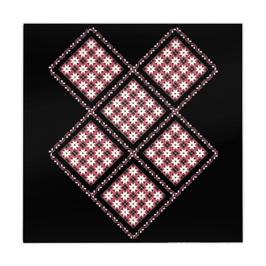 Vyshyvanka in contrasting colors Mahjong Mats