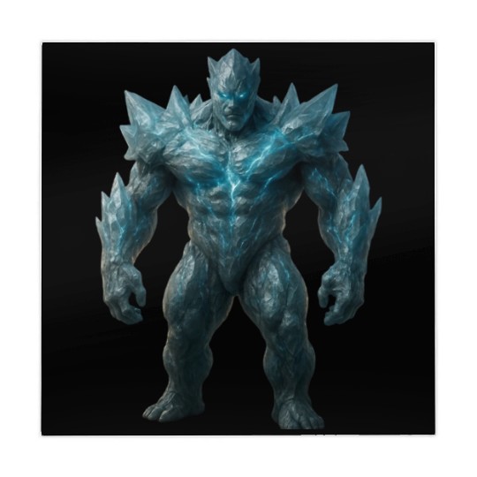 Crystal Golem hyper-realistic Mahjong Mats