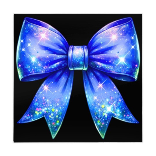 Galaxy Sparkle Bow Mahjong Mats
