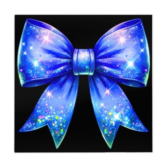 Galaxy Sparkle Bow Mahjong Mats