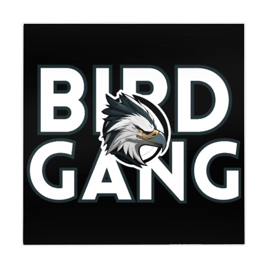 Eagle Head Bird Gang Logo Design Mahjong Mats